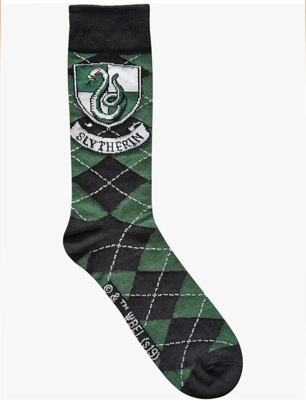 Harry Potter Argyle Men's Crew Socks